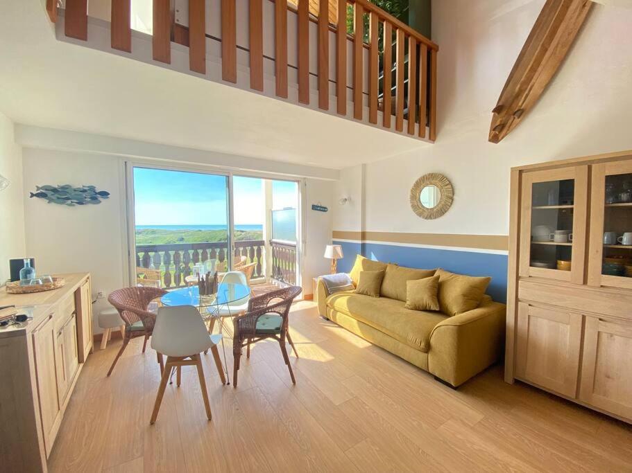 Duplex Vue Mer Entre Golf Et Ocean Сен-Жан-де-Мон Экстерьер фото